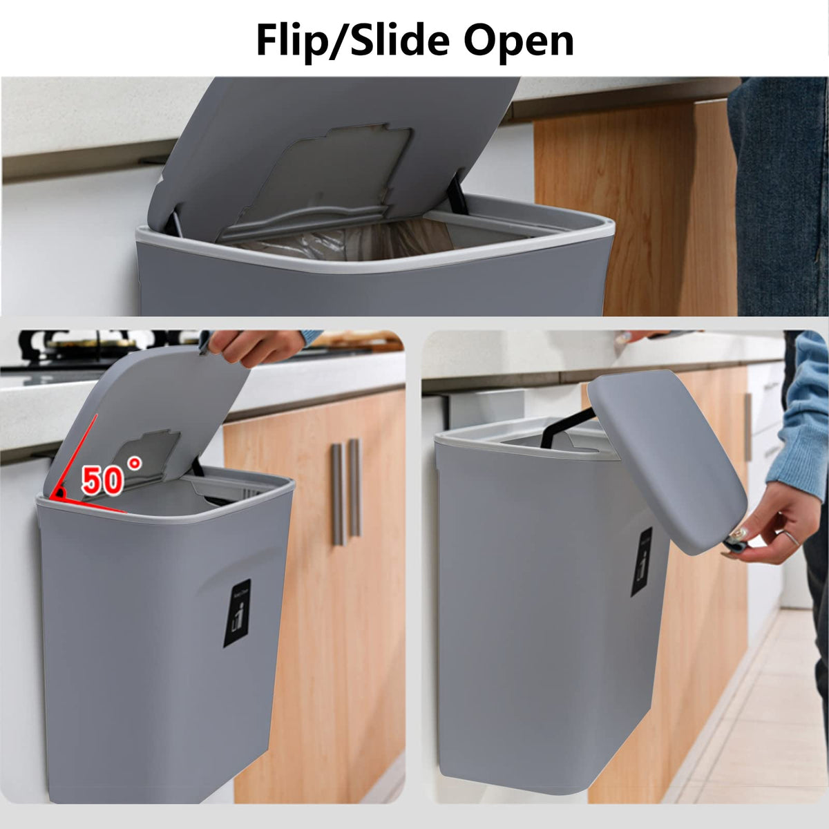 Kitchen Hanging Trash Can