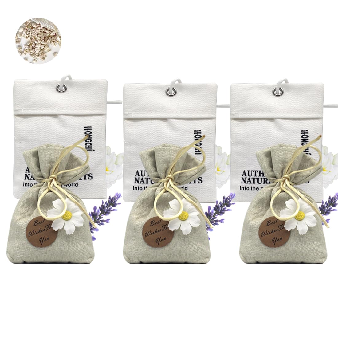 6 Pack Fresh Scented Sachet Packet (6 Count)