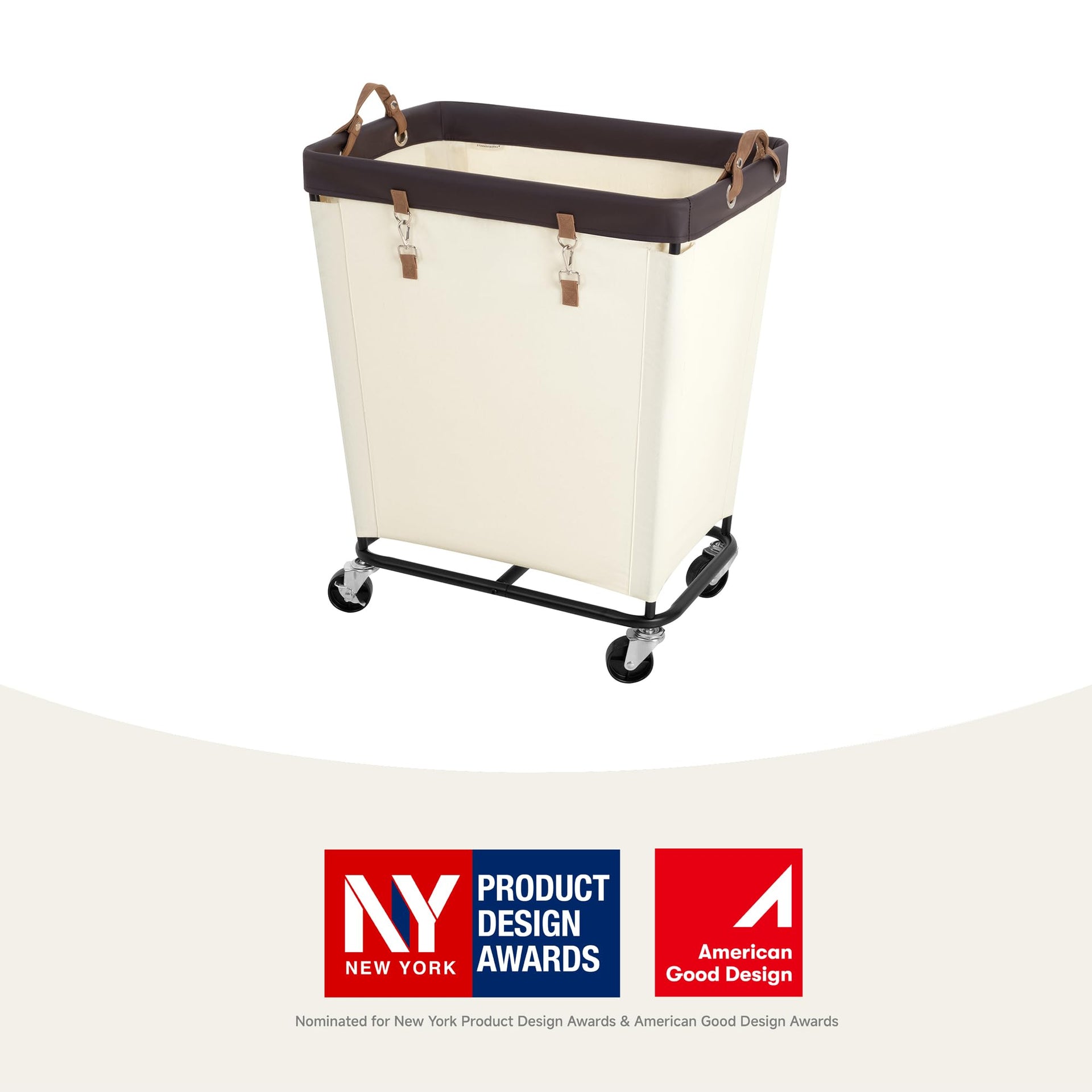 210L Laundry Basket with Wheels