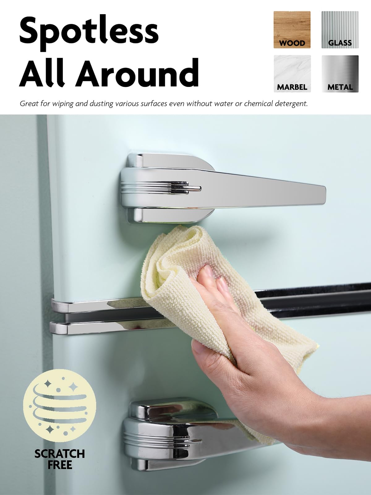 Microfiber Cleaning Cloth Roll (30 Count)