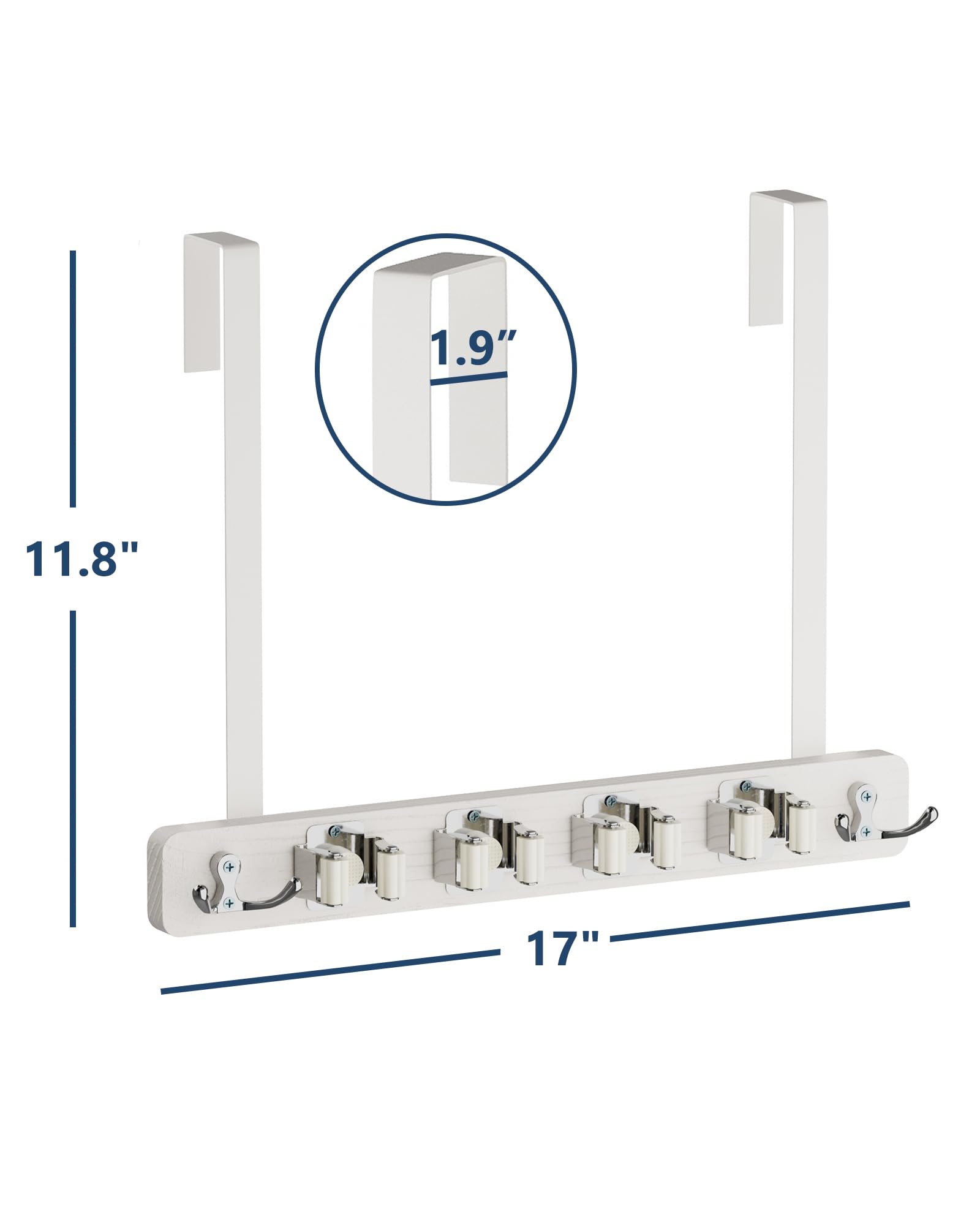 Broom Holder Door Mount