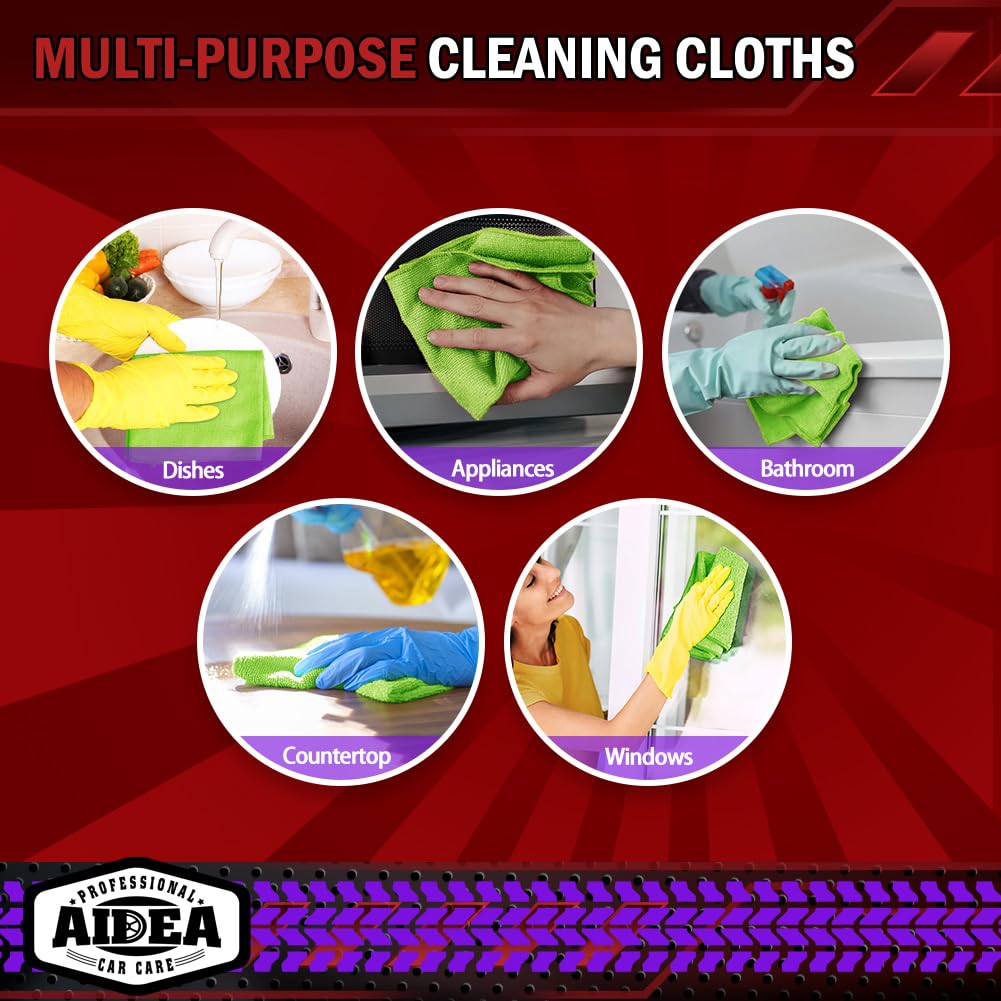 Microfiber Cleaning Cloth (10 Count)