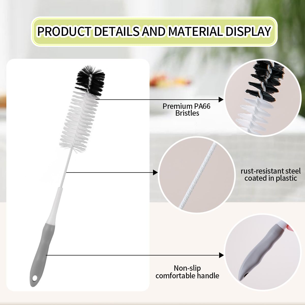 Bottle Cleaner Brush Set (2 Count)