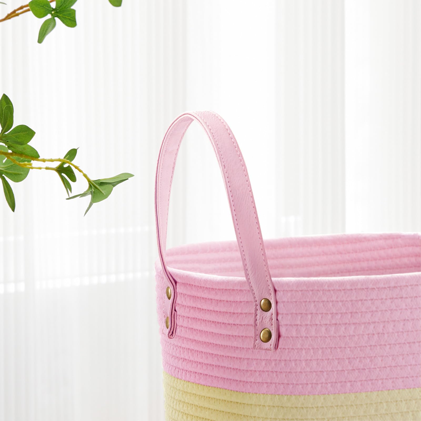 72L Tall Woven Rope Laundry Hamper (2434.6096 Fl Oz) - ModHome Supplies