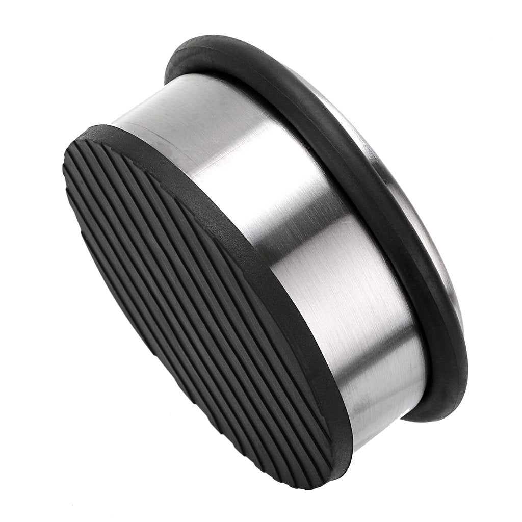 Heavy Duty Floor Door Stopper No Drill Stainless Steel Door Stops