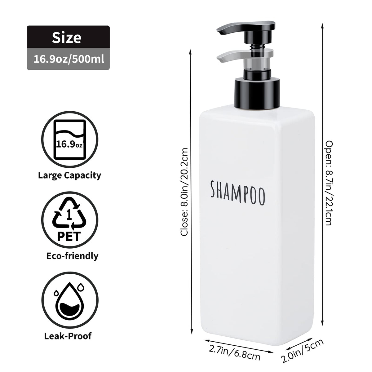 Plastic Soap Dispenser (3 Count)