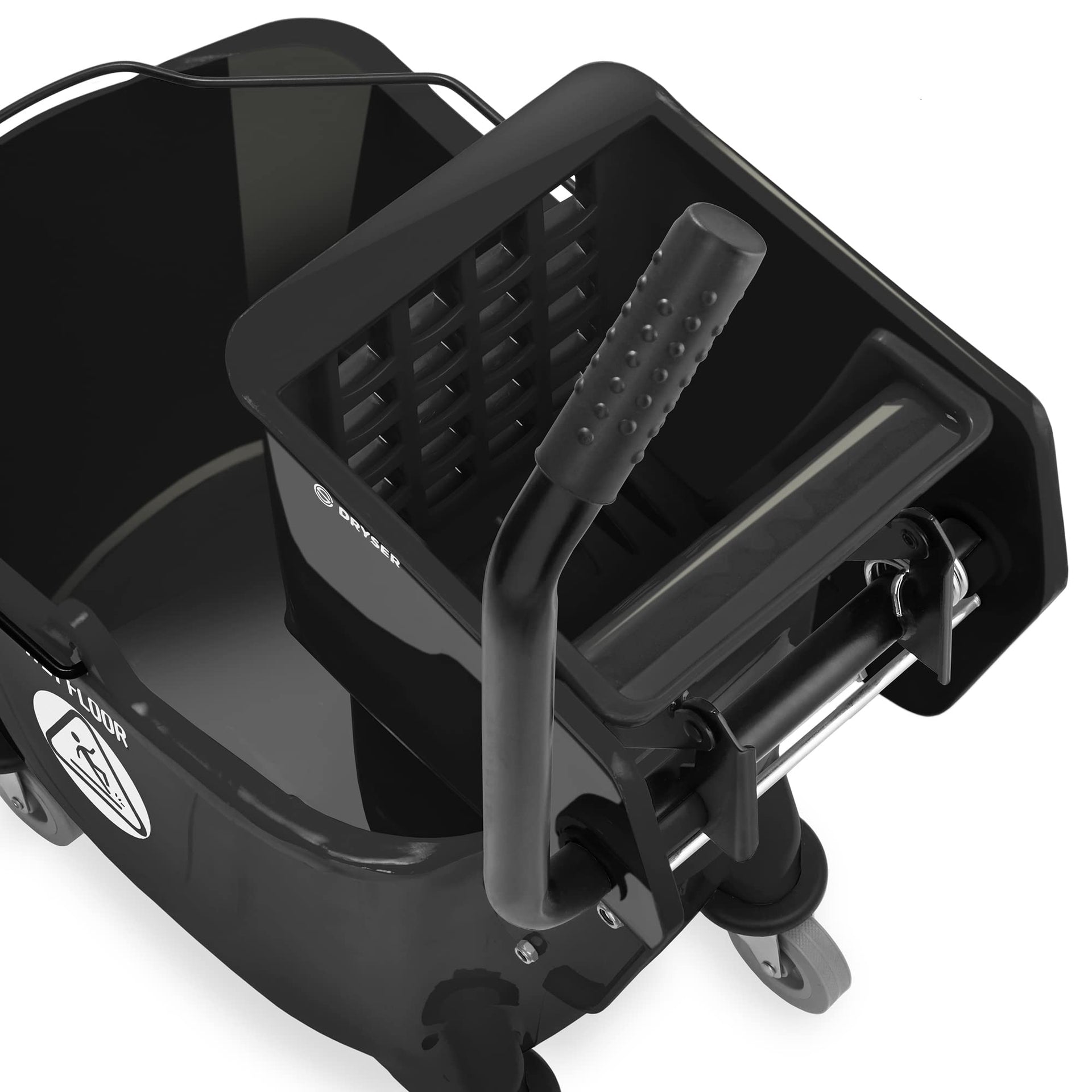 Commercial Side Press Wringer Combo Mop Bucket