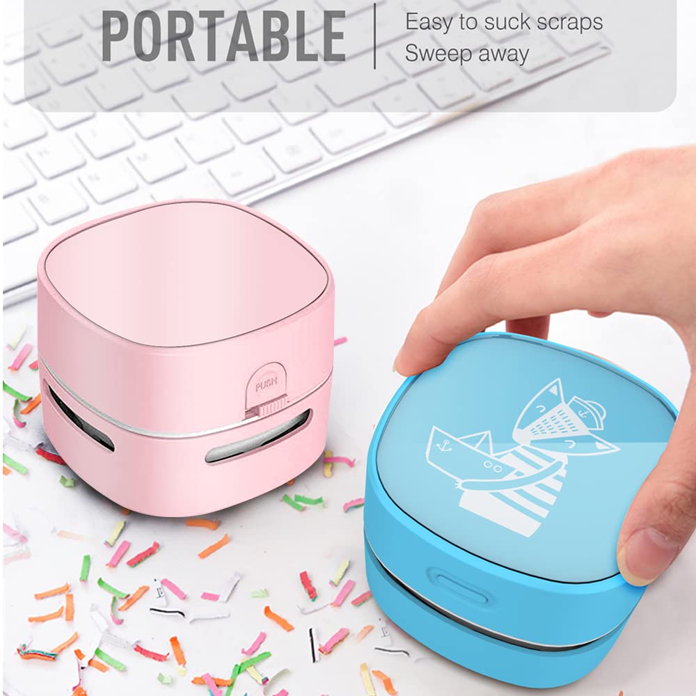 Mini Desktop Vacuum Cleaner for Table Dust