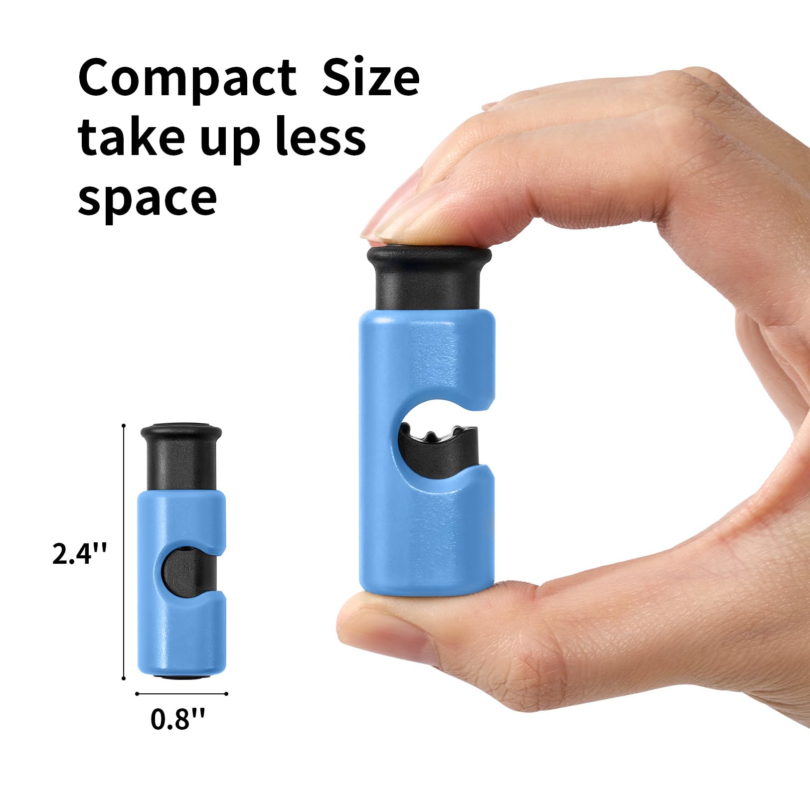 10 Pack Squeeze and Lock Bread Bag Clips