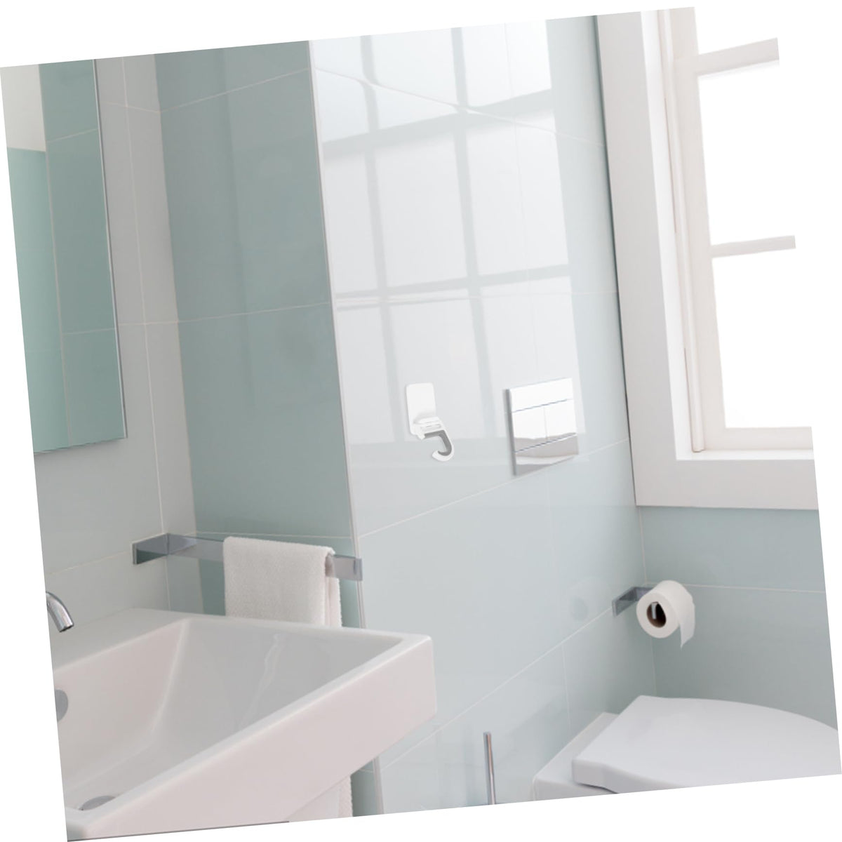 3pcs Mop Hanger Broom Organizer Wall Mounted Mop Holder Hooks Strong Heavy Duty Hangers