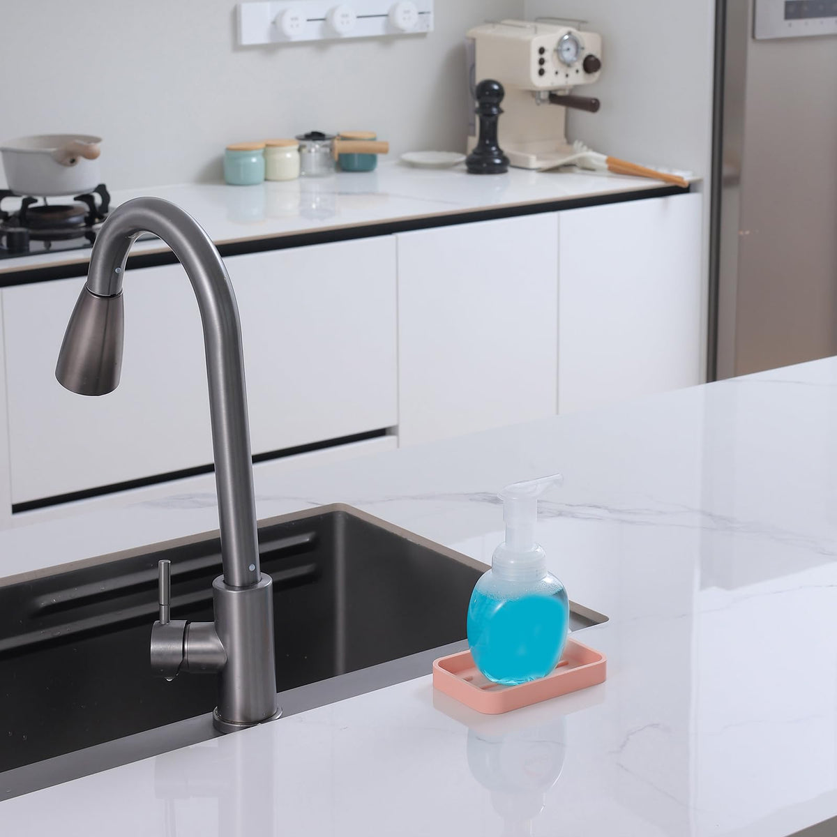 Silicone Kitchen Sink Organizer Tray for Multiple Usage
