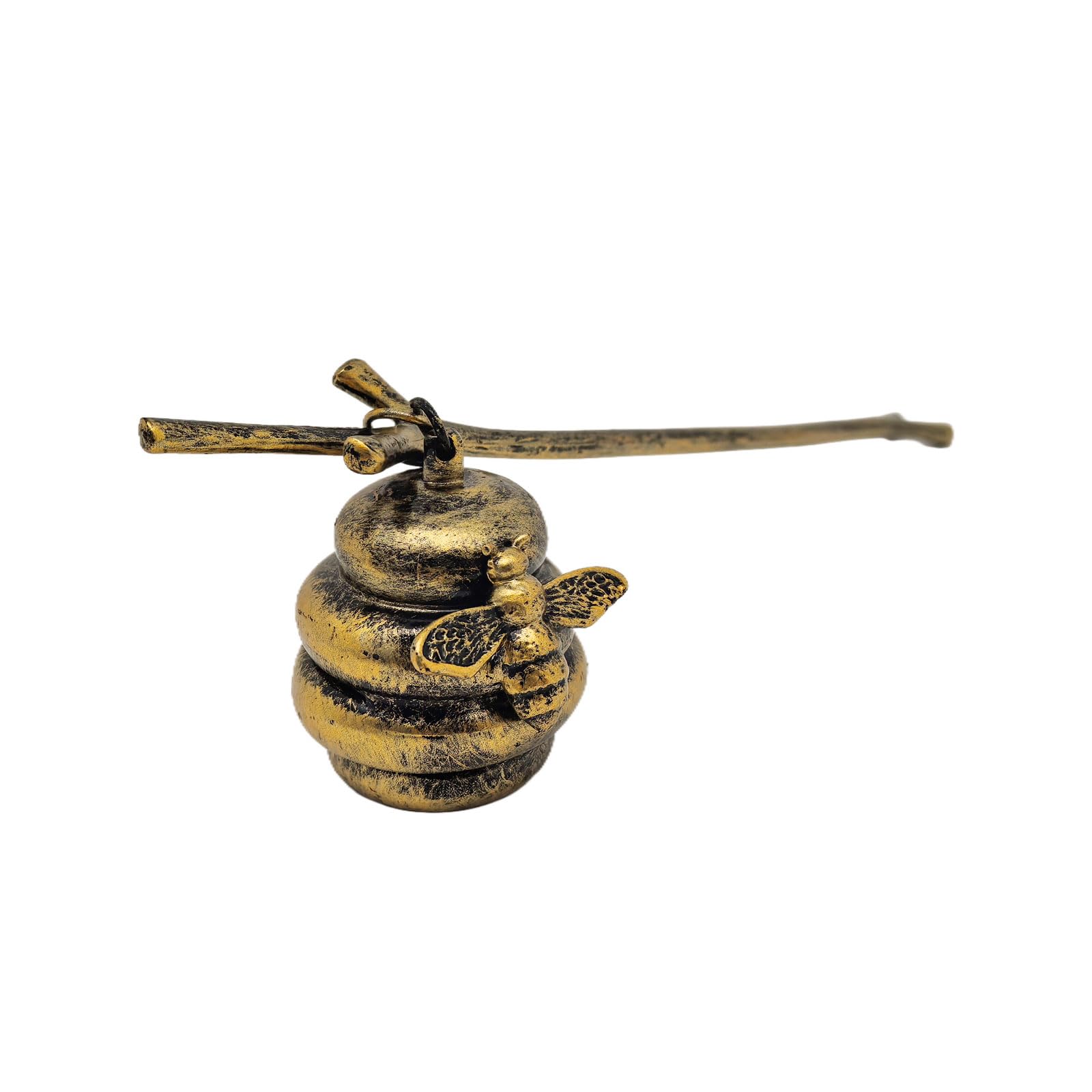 Vintage Bronze Beehive Candle Snuffer Extinguisher