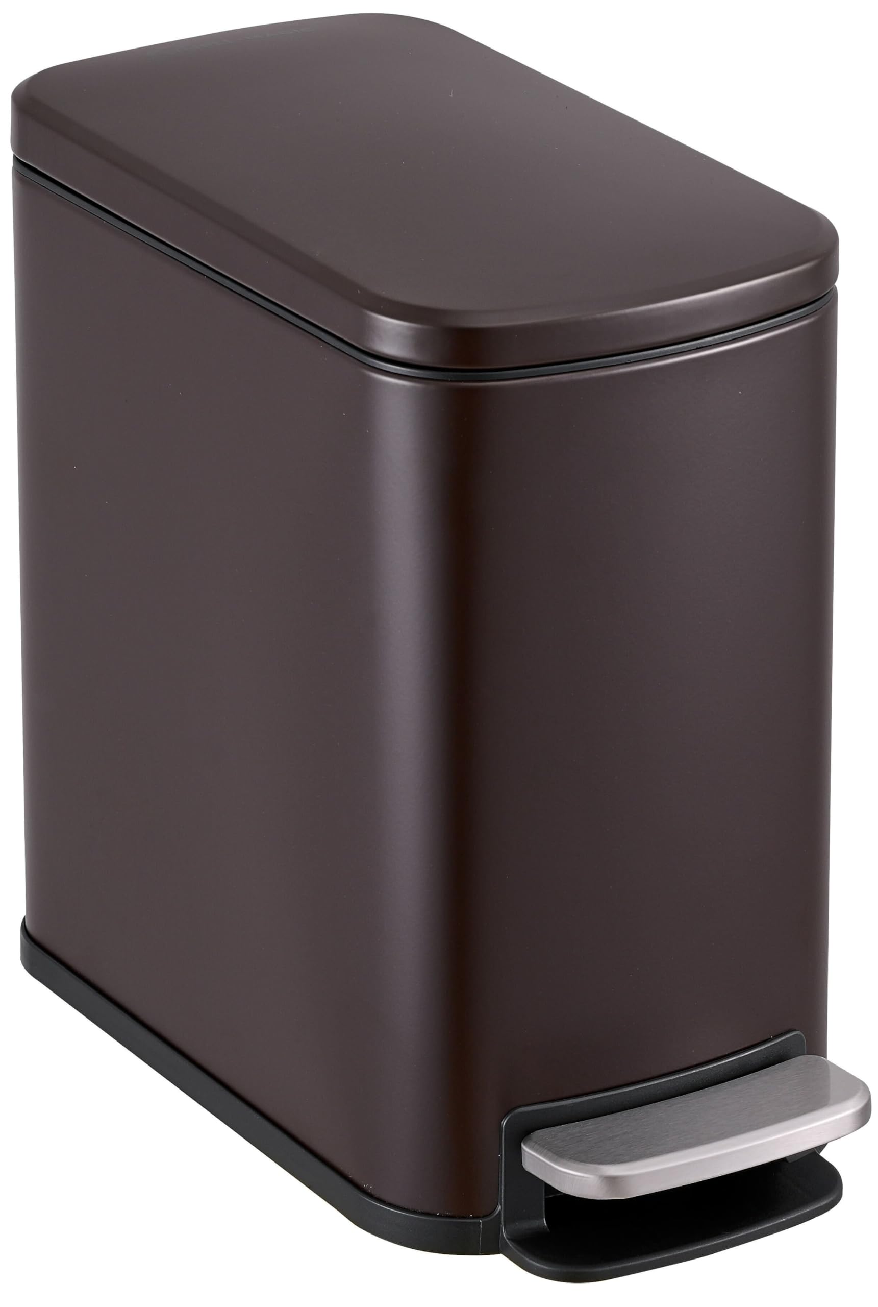 6L 1.6G Stainless Steel Bathroom Trash Can with Hands