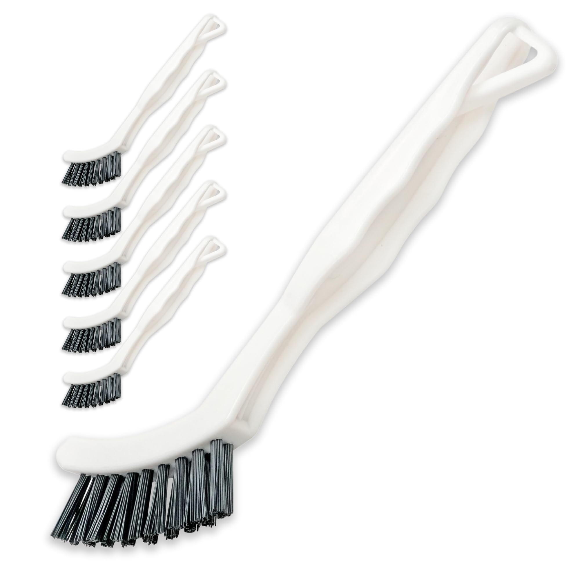 6 Pack Grout Cleaner Brush Scrub Set (6 Count)