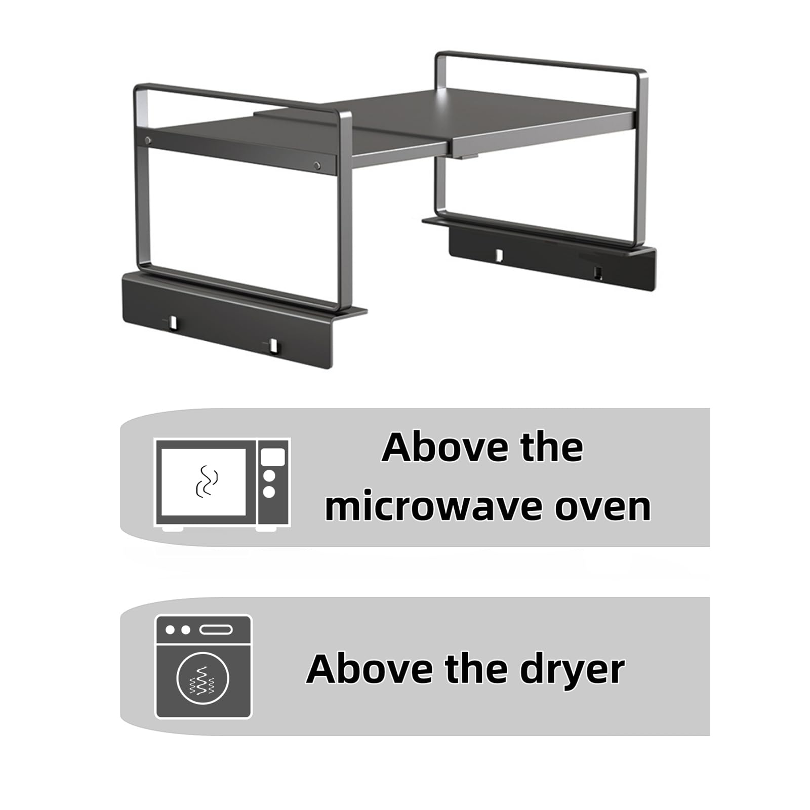Adjustable Fridge Top Storage Rack
