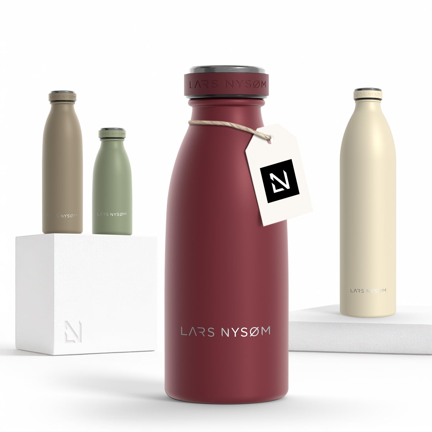 Stainless Steel Insulated Water Bottle 12oz 17oz 25oz 34oz 51oz