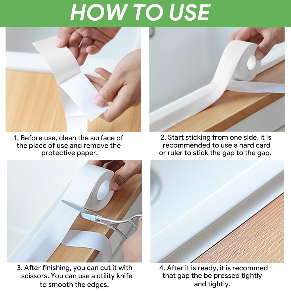 2 Pack Caulk Strip (21 Foot)