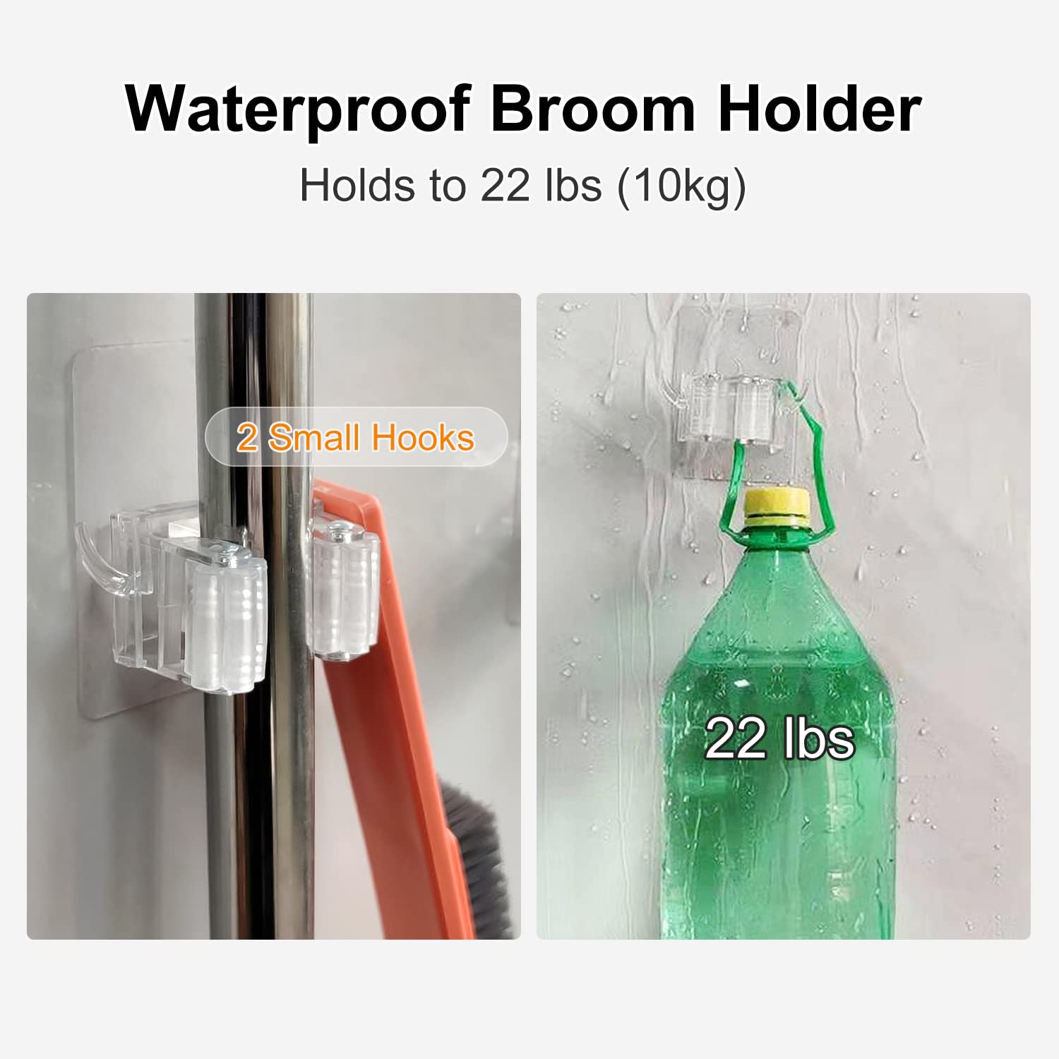 Broom Holder Wall Mount