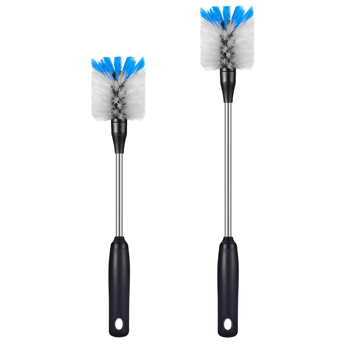 Stainless Steel Bottle Brush with Replaceable Head (2 Count) - ModHome Supplies