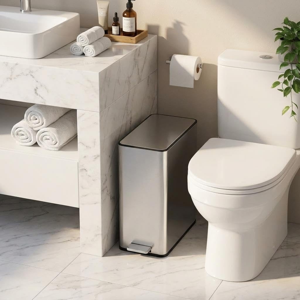 15 L Kitchen Step Trash Can