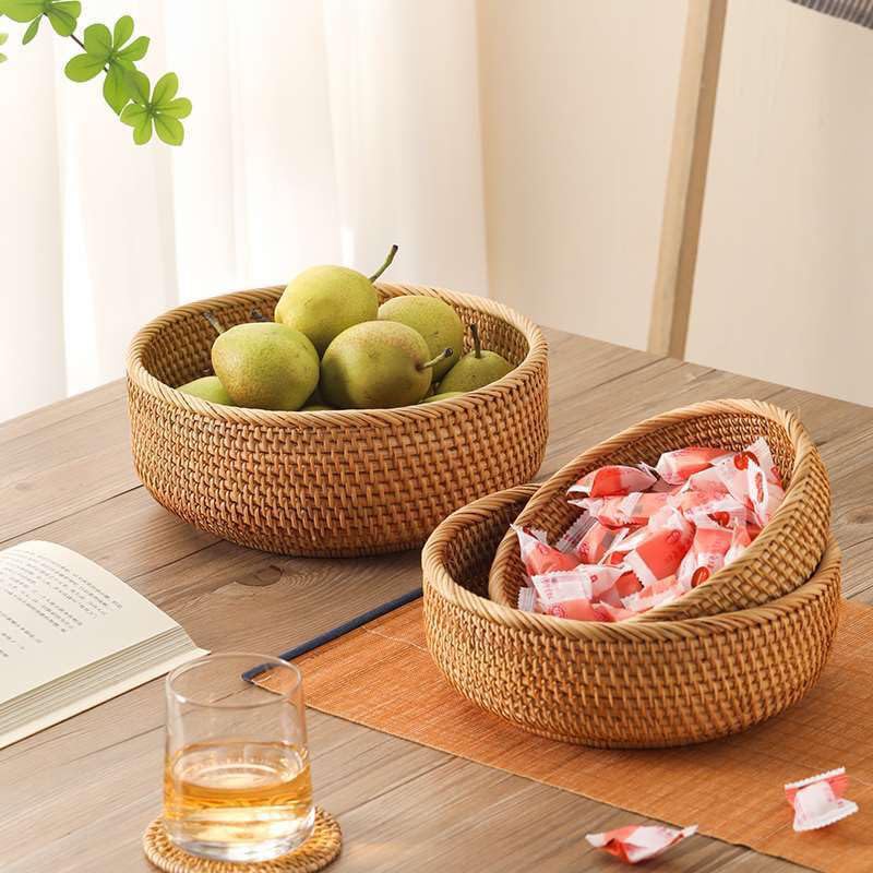 Rattan Bread Basket (3 Count)