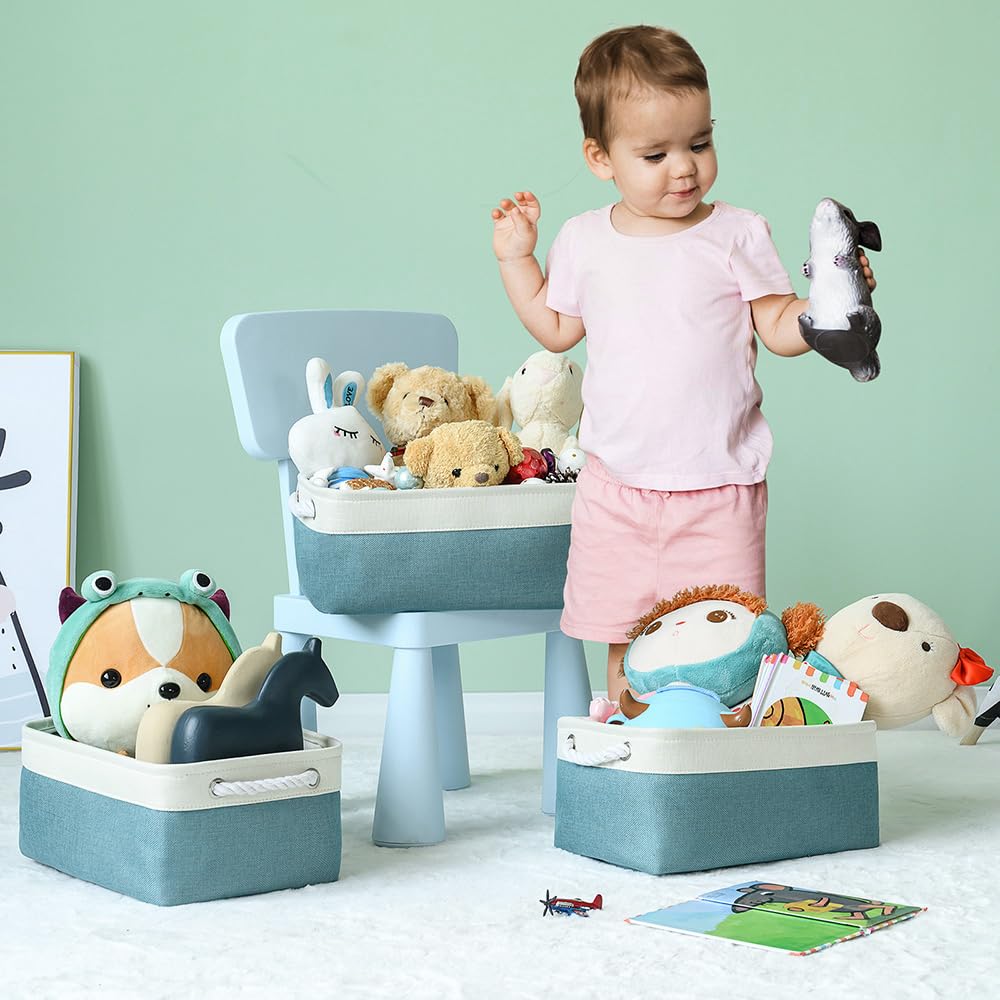 Fabric Storage Bin with Handles