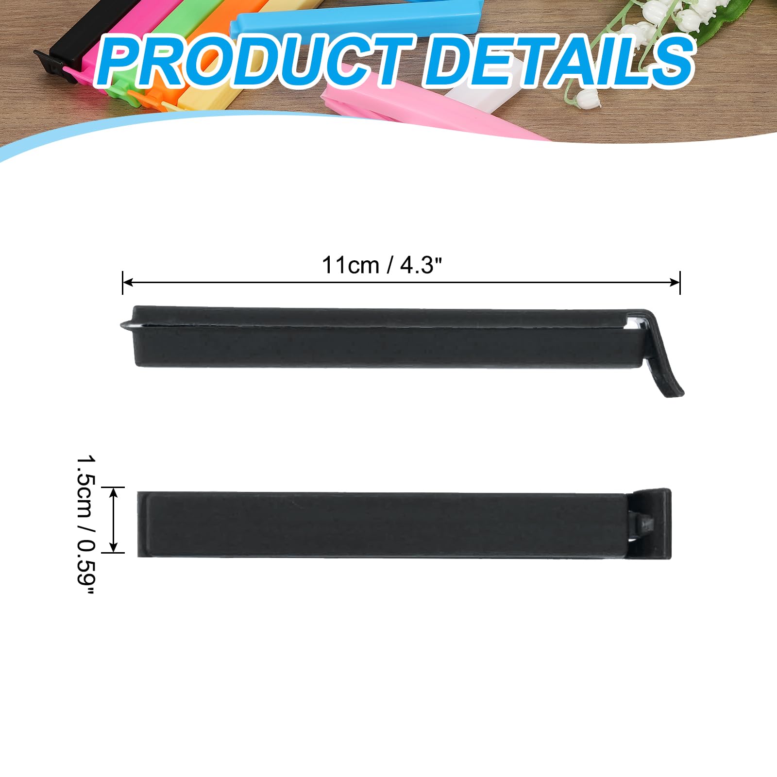 Sealing Clips 4.3 Inch