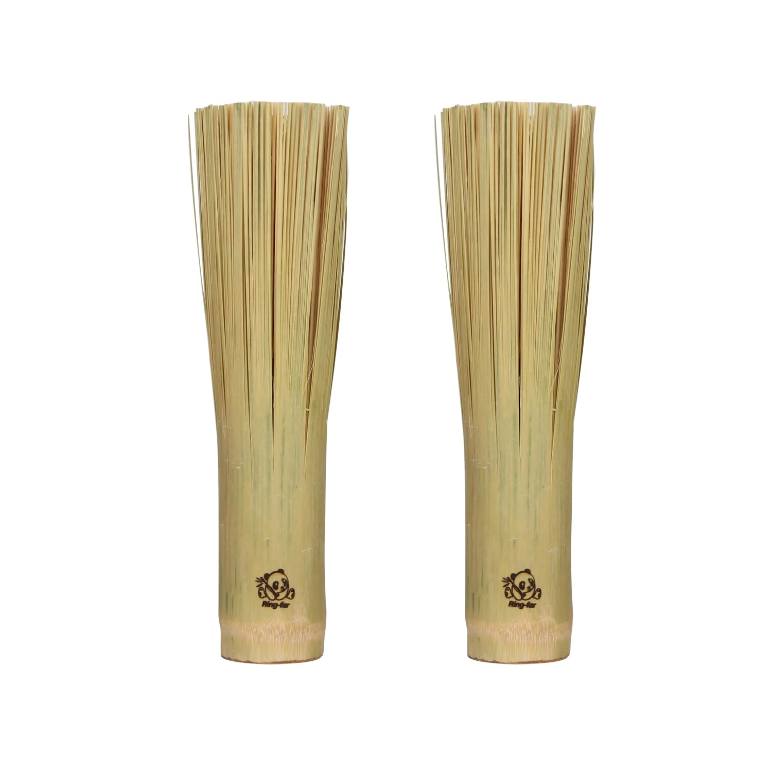 2 Pack Upgraded Bamboo Wok Brush (2 Count)