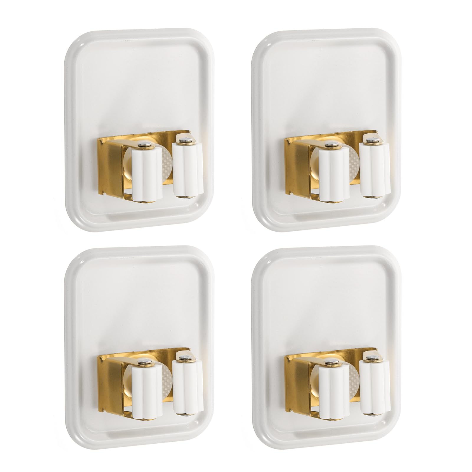 4pcs Mop Broom Holder Wall Mount