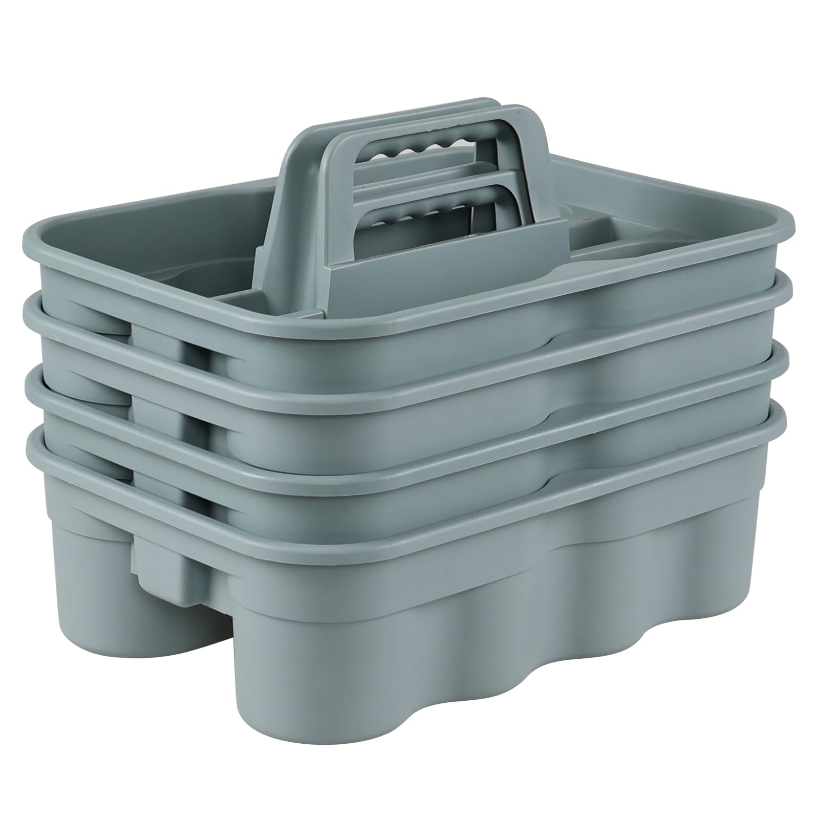 Plastic Cleaning Caddy Set (4 Count)