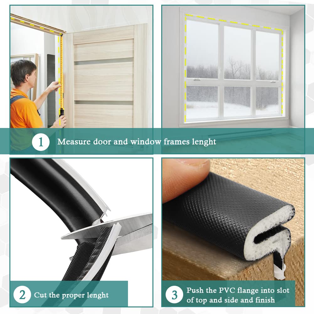 Kerf Weather Stripping for Door Seal Strip