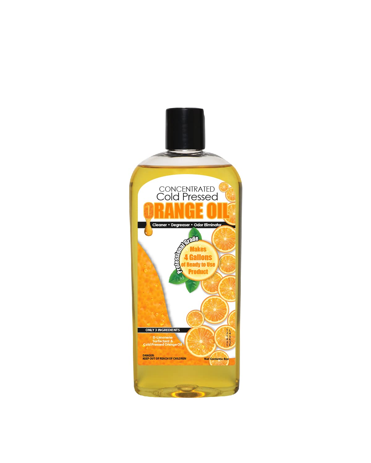 Cold Pressed Orange Oil Concentrate (8 Fl Oz)
