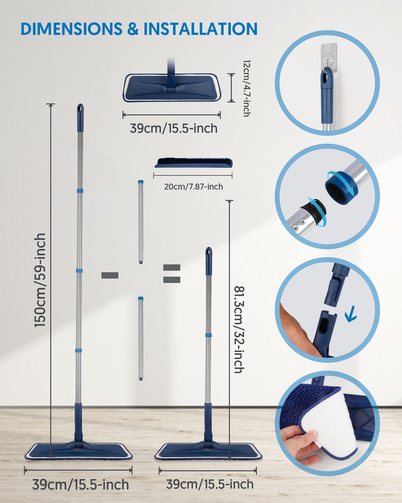 Microfiber Mops for Floor Cleaning