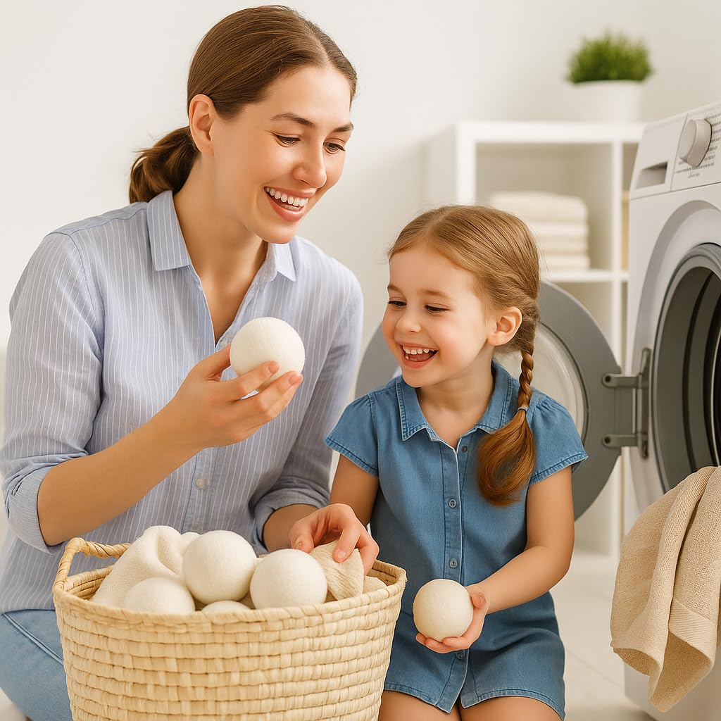 Wool Dryer Balls (6 Count)