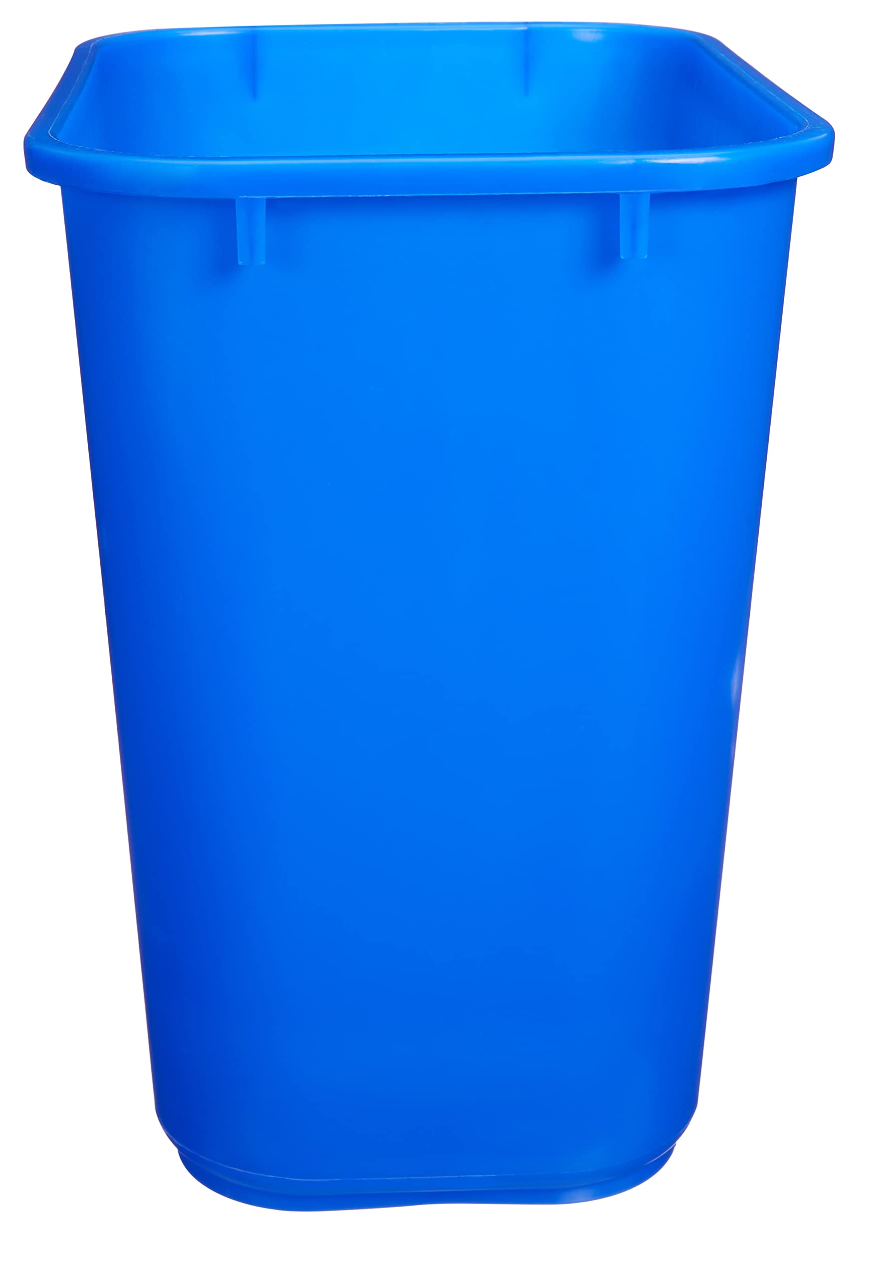 Rectangular Commercial Office Recycling Wastebasket with Recycle Logo (2 Count)