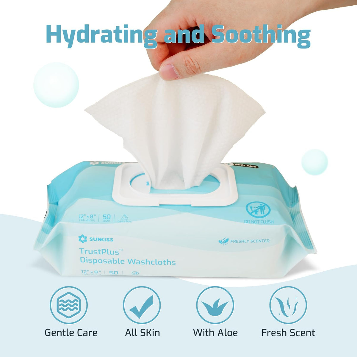 TrustPlus Adult Wet Wipes (800 Count)