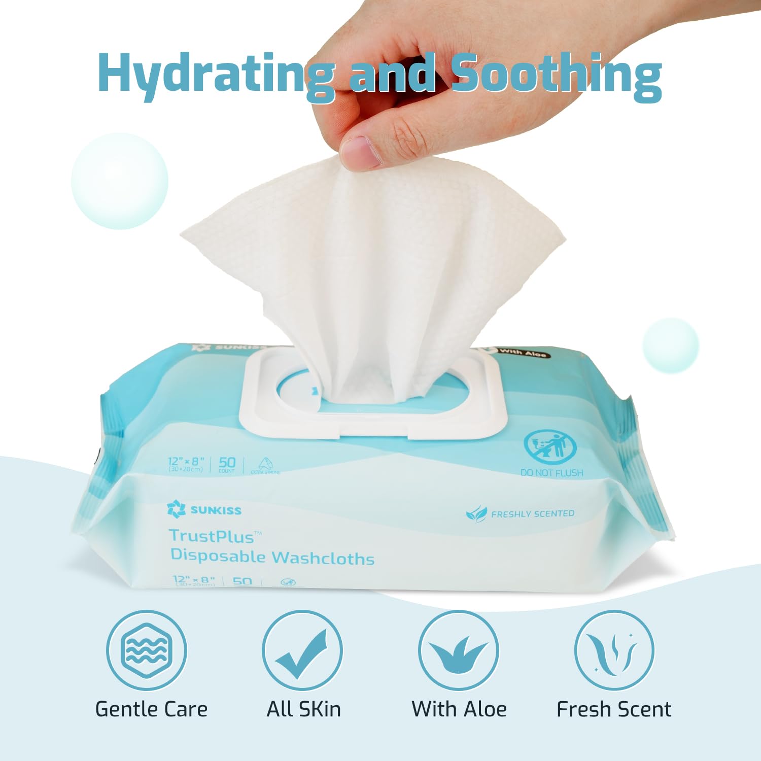 TrustPlus Adult Wet Wipes (200 Count)