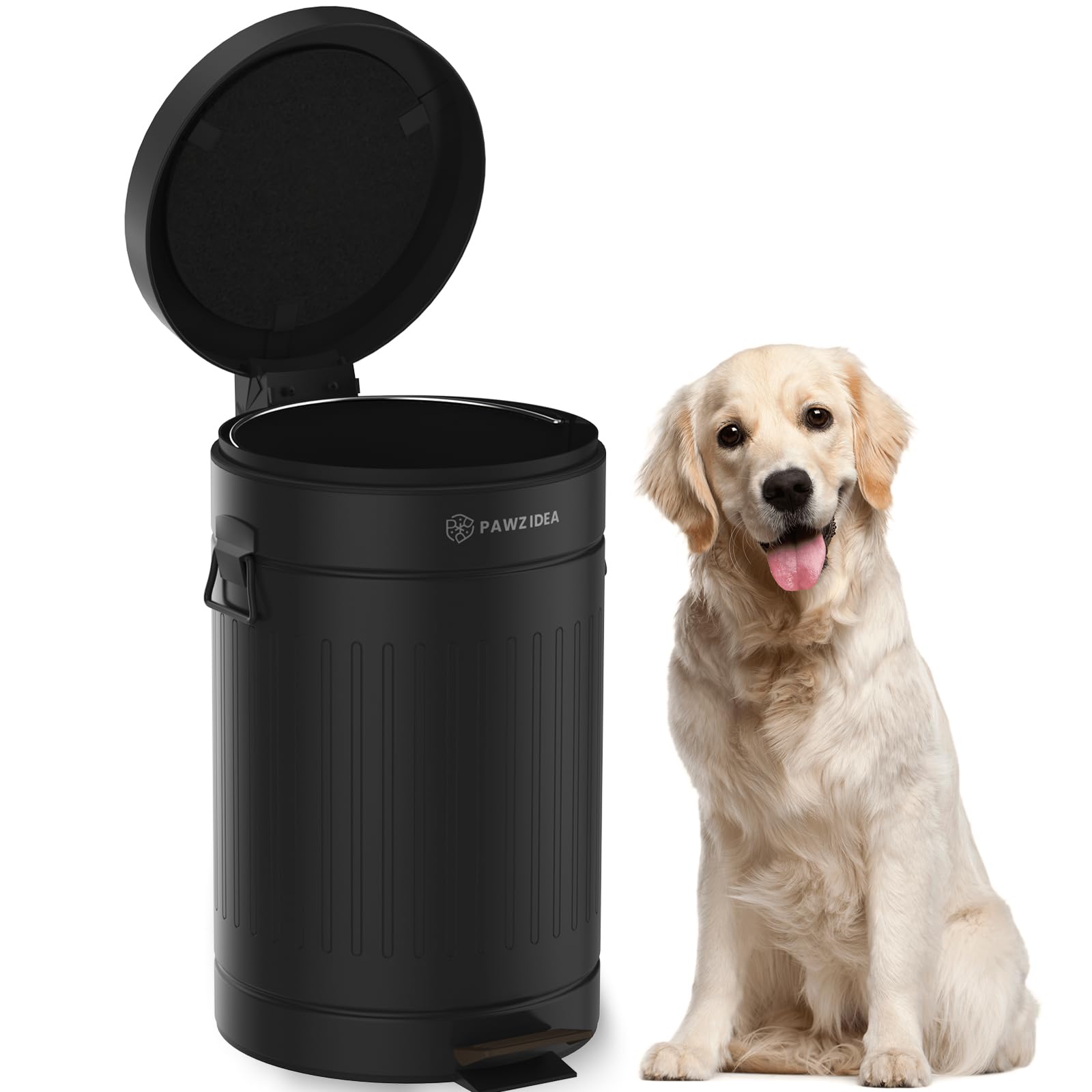 Dog Poop Trash Can Outside Odor Control