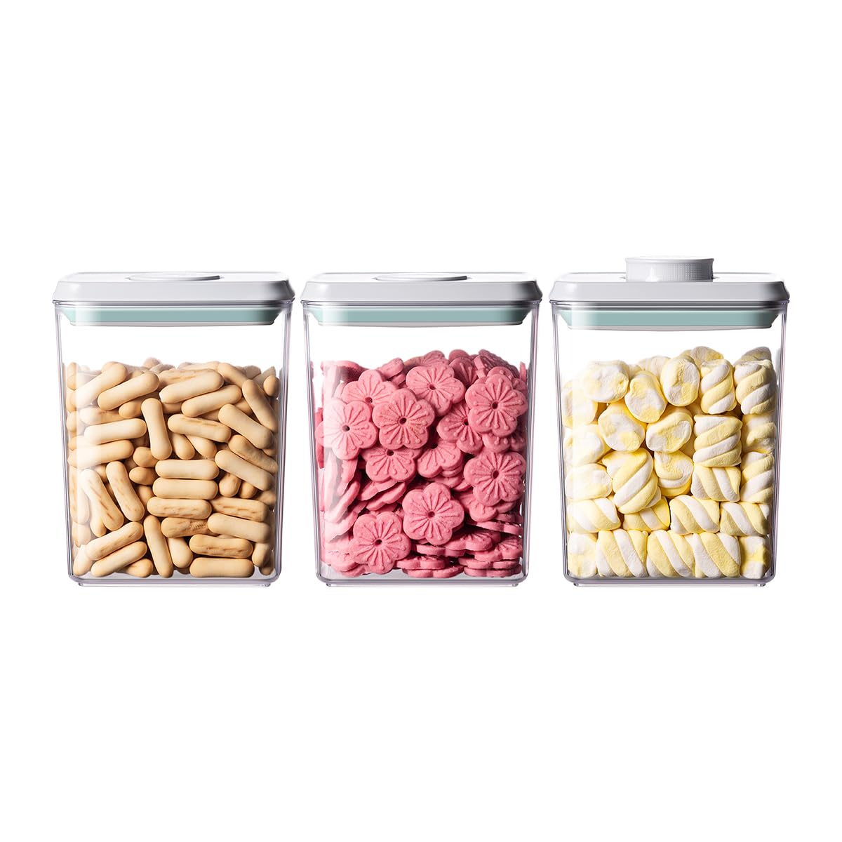 Airtight Food Storage Containers (3 Count)