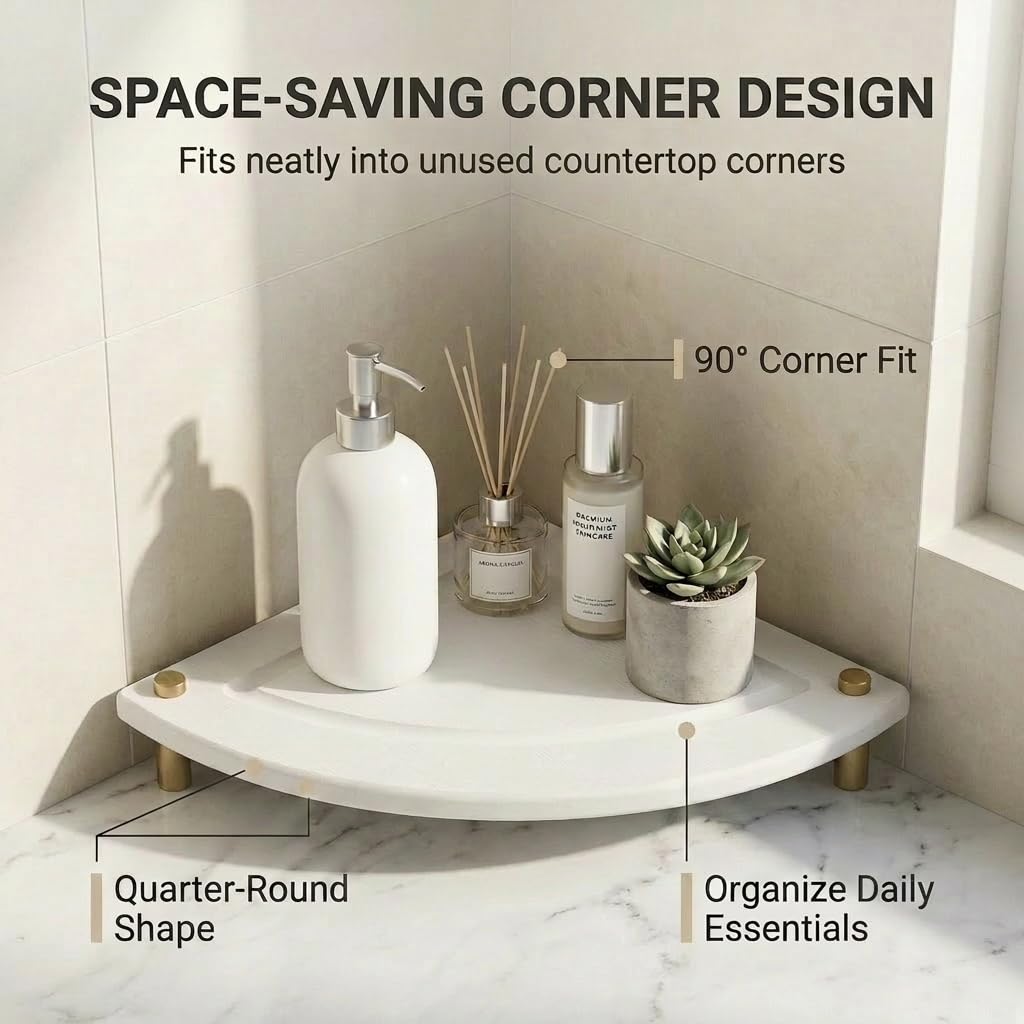 Corner Counter Shelf