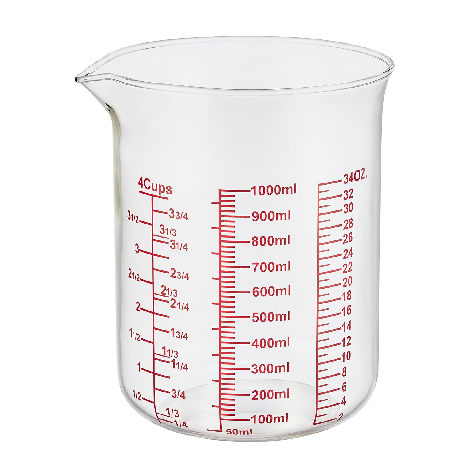 High Borosilicate Glass Measuring Cup