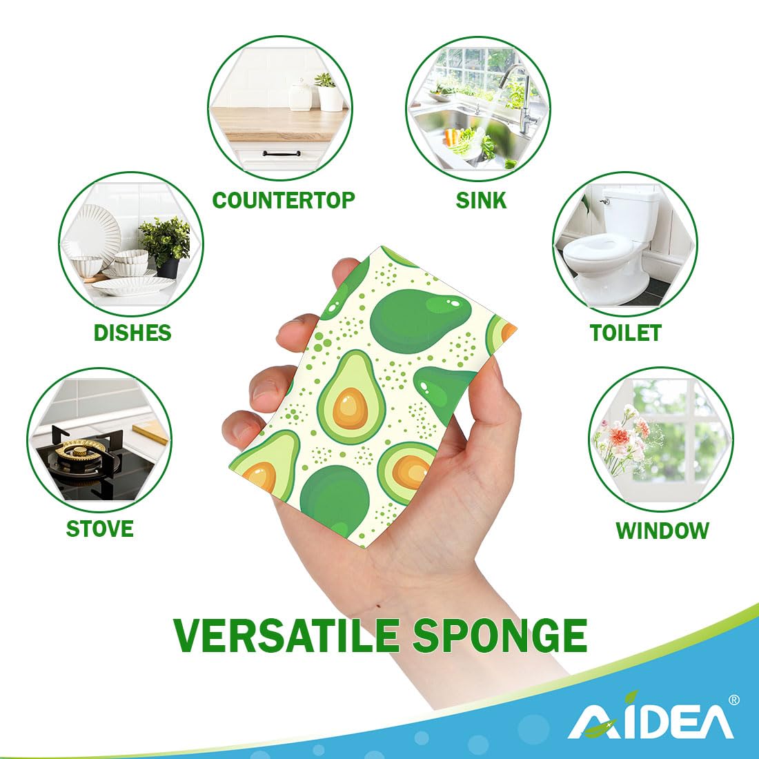 Sponges Kitchen (6 Count)