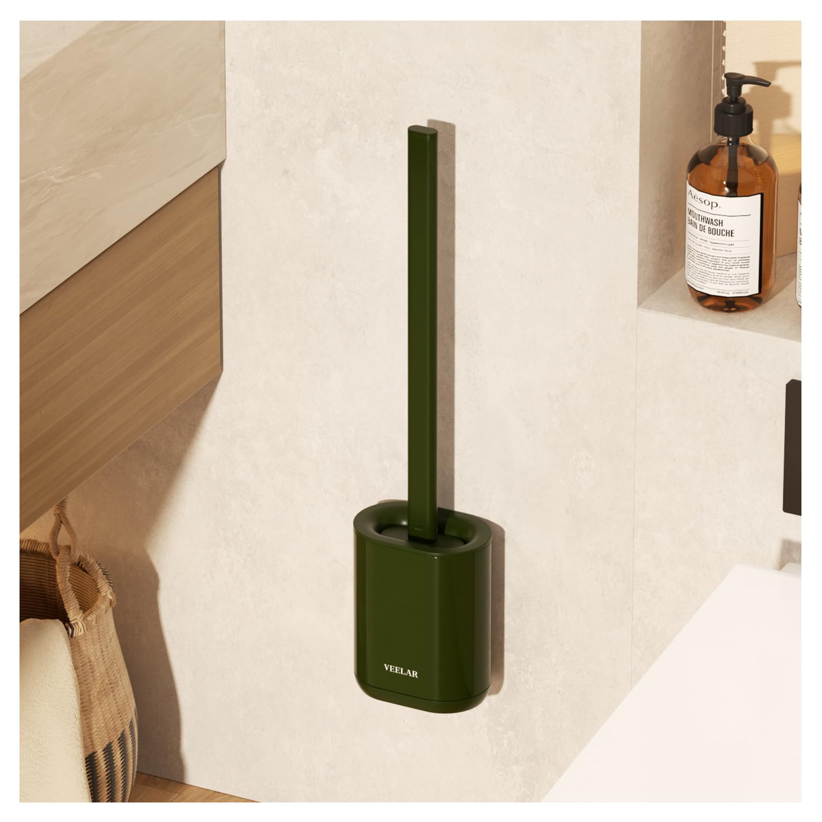 Toilet Brush and Holder Set