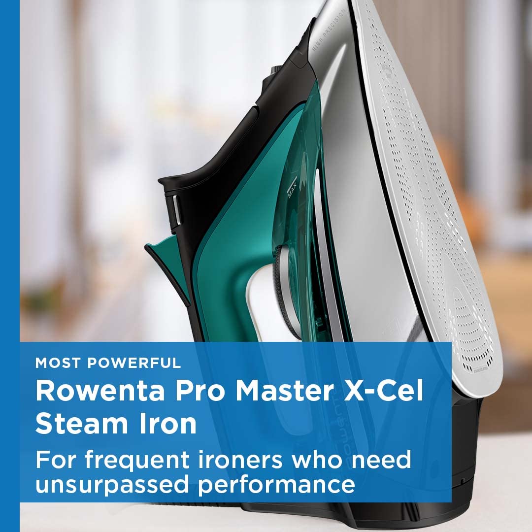 Pro Master Stainless Steel Soleplate Steam Iron for Clothes