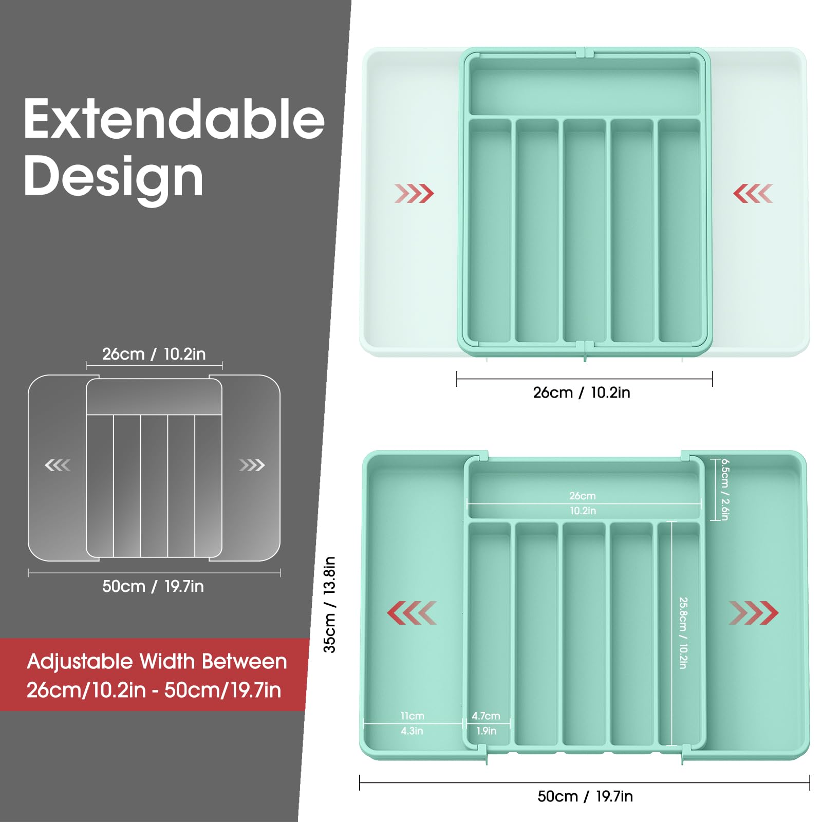 Silverware Drawer Organizer