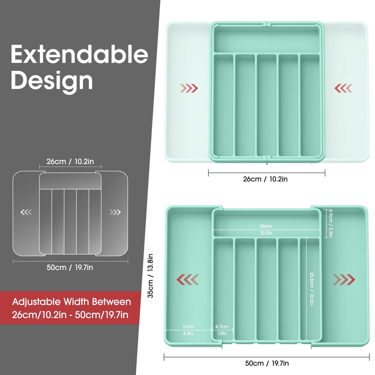 Silverware Drawer Organizer