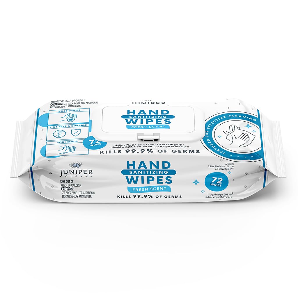 1 Pack Hand Sanitizing Wipes (72 Count)