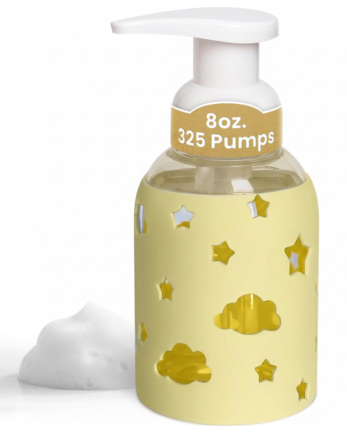 Foaming Hand Soap Dispenser Glass