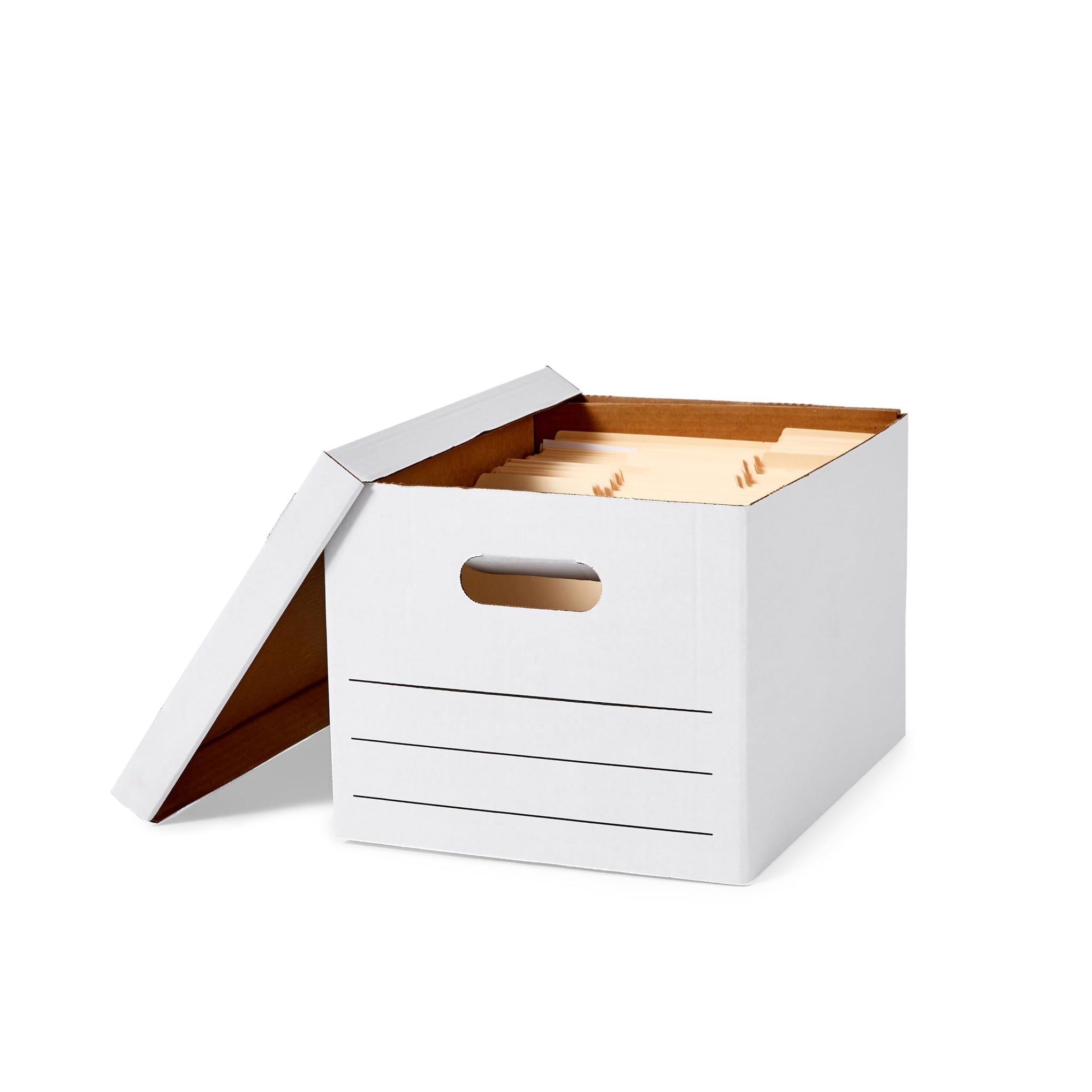Storage Filing Boxes with Lift (20 Count)
