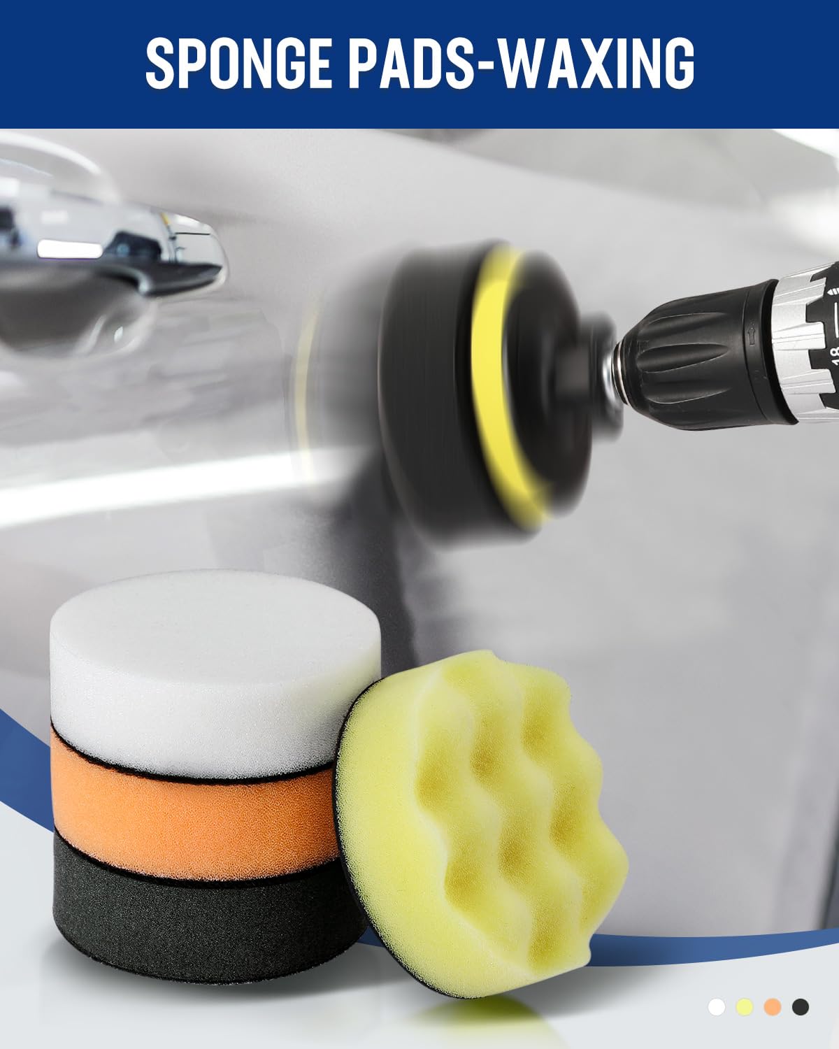 3 Inch Drill Buffing Pad Kit (11 Count)